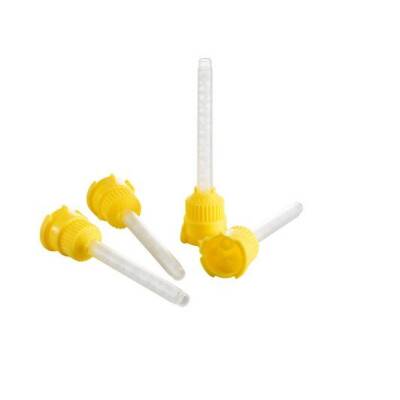 2. Ölçü Tabanca Karıştırma Ucu Mixing Tips Sarı 50'li - 2