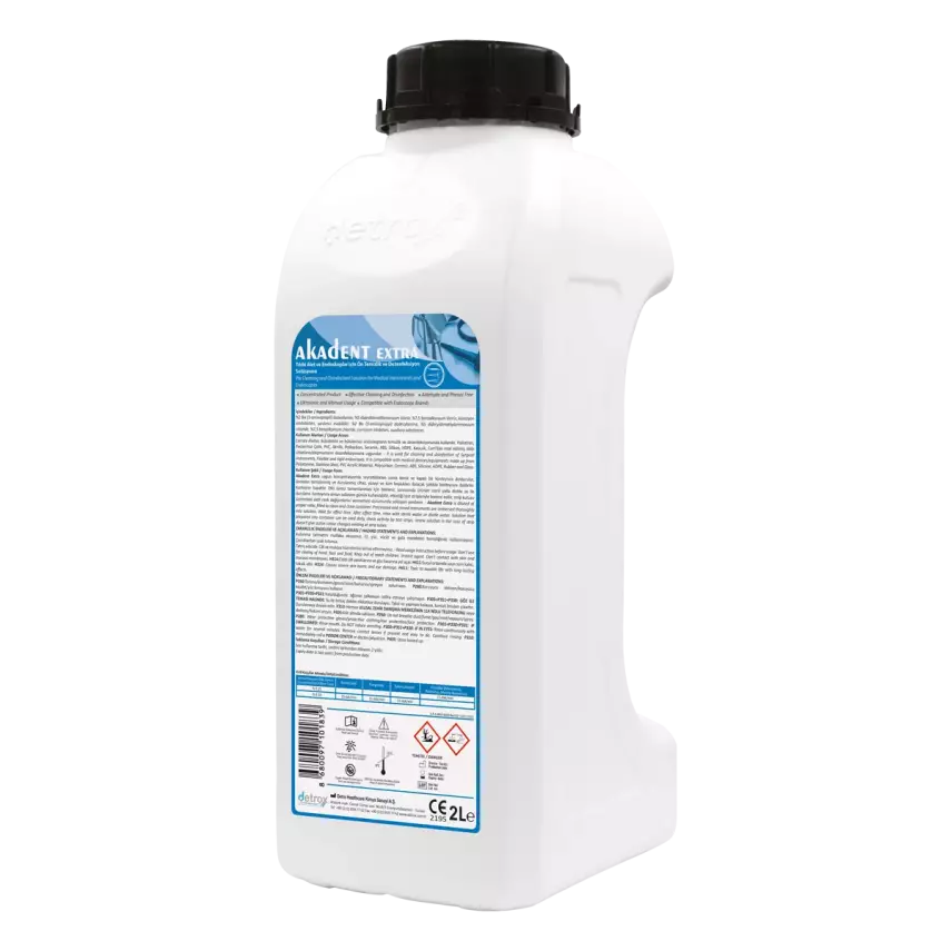 Akadent Extra Konsantre Alet Dezenfektanı 2lt. - 1