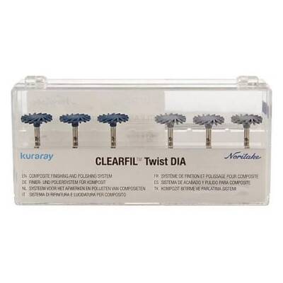 Clearfil Twist DIA Kompozit Disk Introductory Kit 6'lı - Kuraray