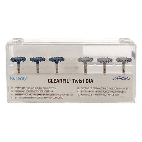 Clearfil Twist DIA Kompozit Disk Introductory Kit 6'lı - 1