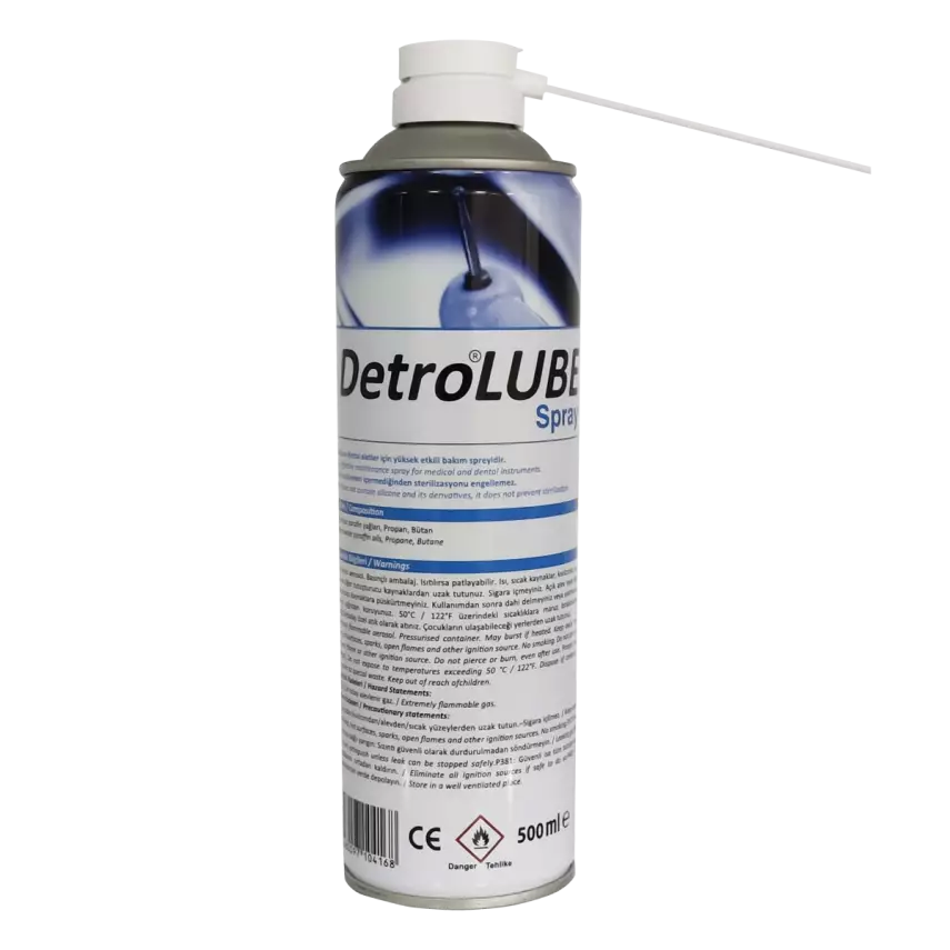  Detro Lube Spray Aeratör Yağı 500ml. - 1