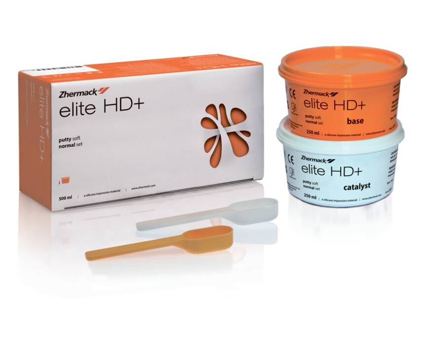 Elite HD+ Putty Soft A Tipi Ölçü Silikon 1.Ölçü 2 x 250ml. - 2