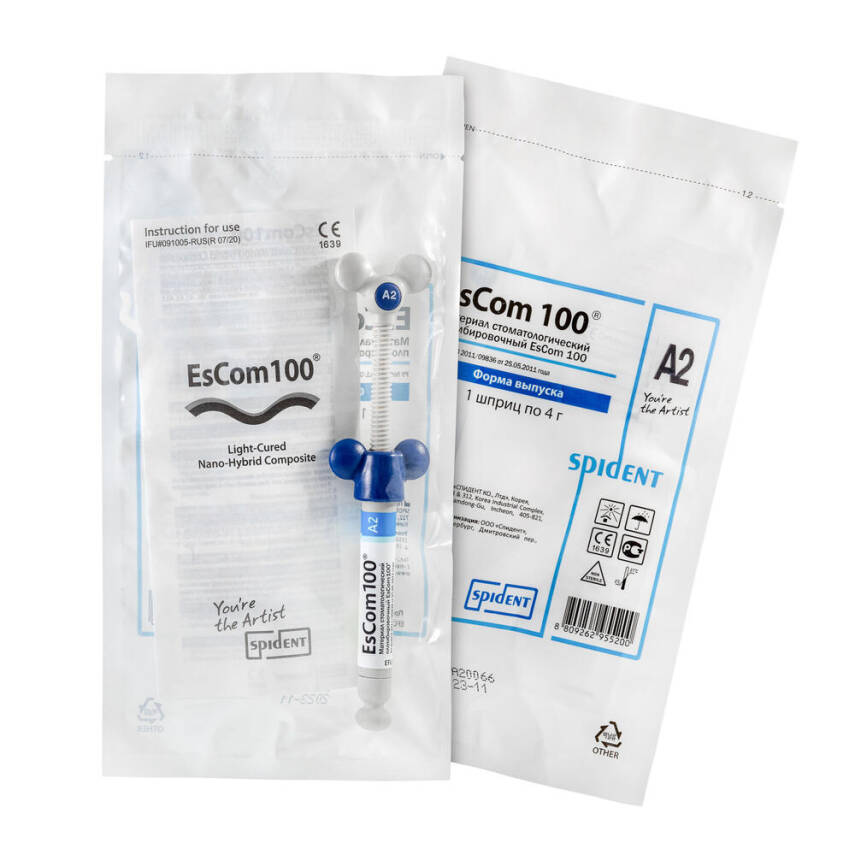 Escom 100 Nano Hibrit Kompozit Dolgu 4gr. - 2
