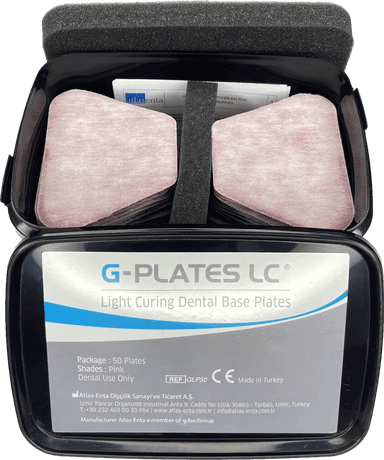 G-Plates LC Işınlı Baz Plak 50'li - 2