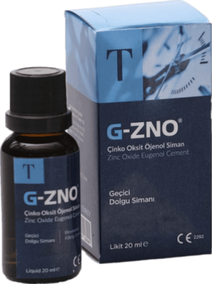 G-Zno Çinko Oksit Ojenol Geçici Dolgu Simanı Likit 20ml. - Atlas-Enta