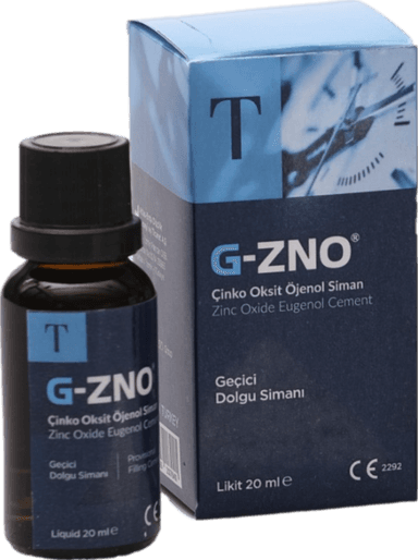 G-Zno Çinko Oksit Ojenol Geçici Dolgu Simanı Likit 20ml. - 1