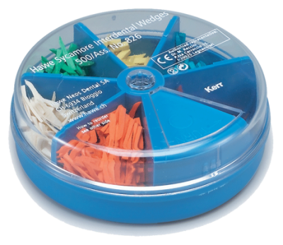 Hawe Sycamore İnterdental Ahşap Kama Asorti 500'lü No: 826 - Kerr