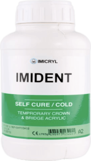 Imident Geçici Kron Köprü Akriliği 450gr. Toz - 1