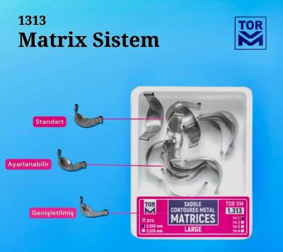 Konturlu Metal Matrix Large 12'li Ref: 1.313 - Tor Vm