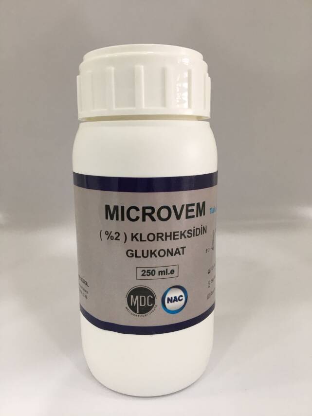Microvem %2 Klorheksidin Glukonat 250ml. - 1