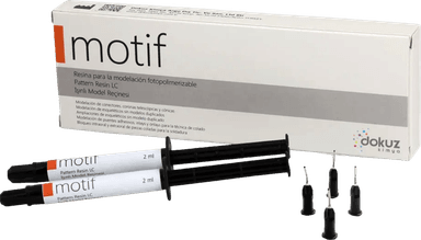 Motif Işıkla Sertleşen Pattern Resin 2x2,4ml. Şırınga - Dokuz Kimya