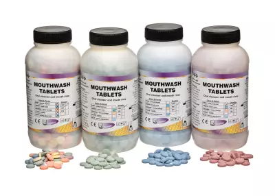 Mouthwash Tablets Antiseptik Ağız Yıkama Tableti 1000'li - 1