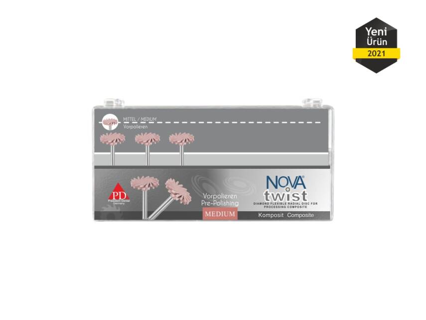 Nova Twist Kompozit Parlatma Lastiği 10'lu - 1