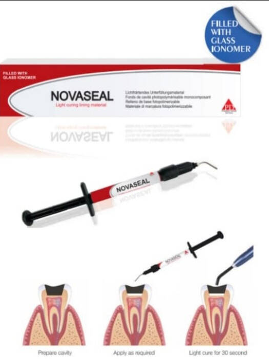 Novaseal Cam İonomer 2x2.5gr. - 2