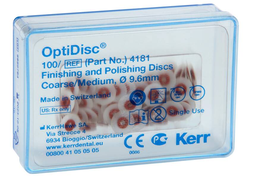 OptiDisc Bitirme ve Polisaj Diskleri Refil 80'li - 2