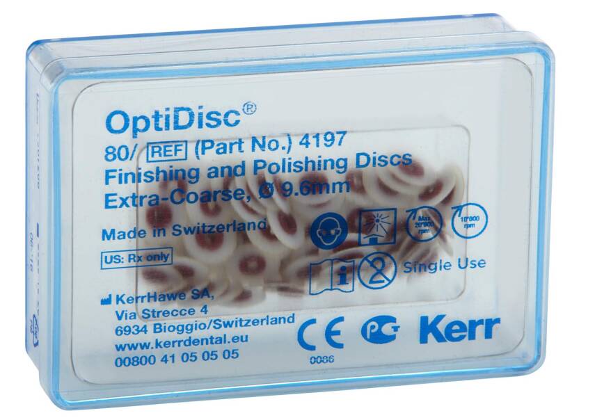 OptiDisc Bitirme ve Polisaj Diskleri Refil 80'li - 8