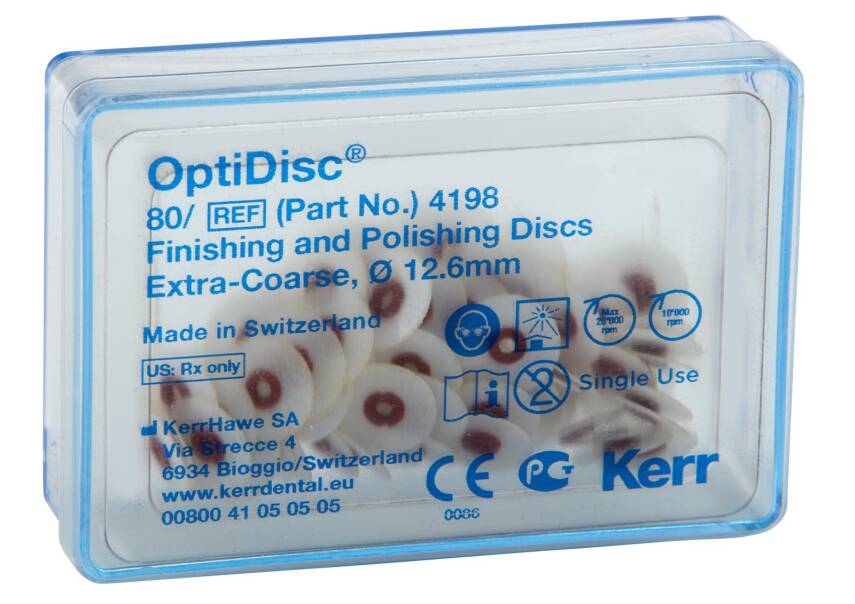 OptiDisc Bitirme ve Polisaj Diskleri Refil 80'li - 9