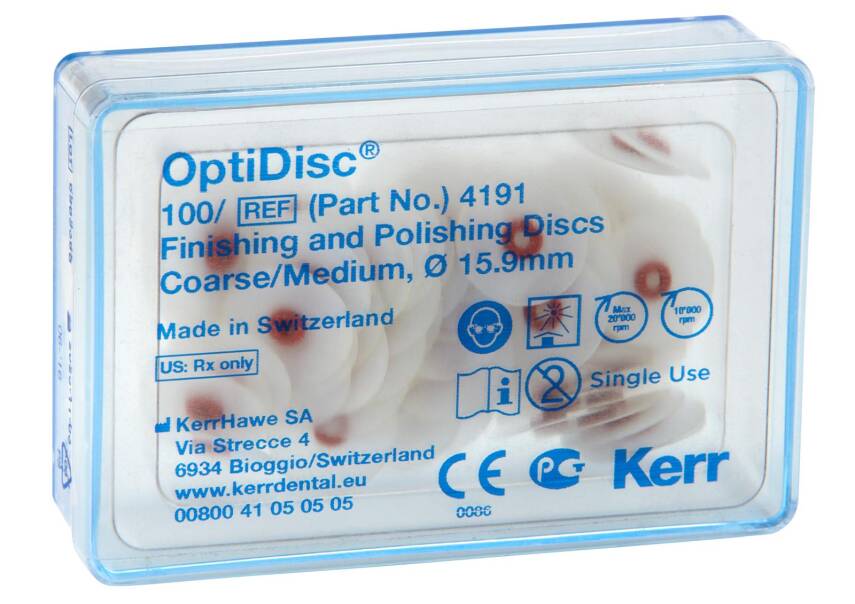OptiDisc Bitirme ve Polisaj Diskleri Refil 80'li - 10