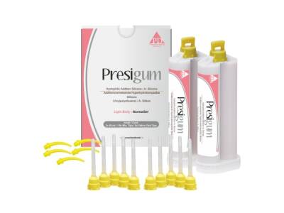 Presigum A Tipi Silikon Light Body Normal 2 x 50ml. - President Dental