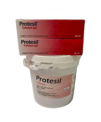 Protesil Labor C Tipi Silikon 5kg. + 2 Adet Katalizör - Vannini Dental