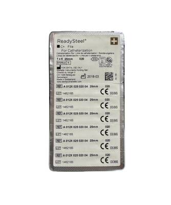 ReadySteel C+ File Kanal Eğesi 6'lı 25mm. - 2