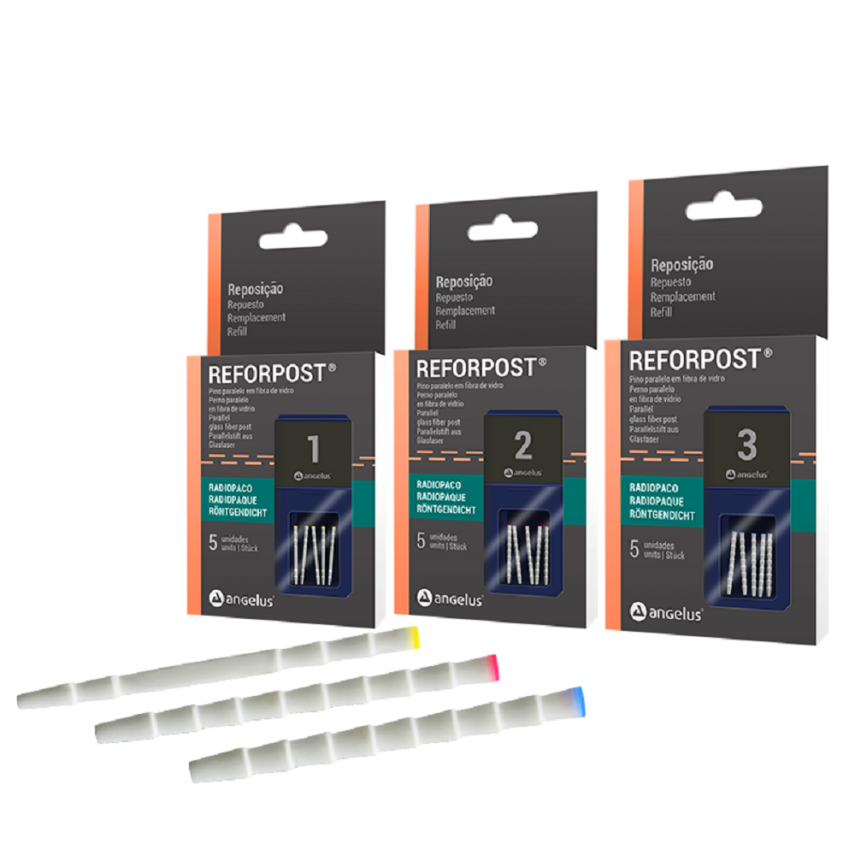 Reforpost Paralel Cam Fiber Post 5'li Drillsiz - 1
