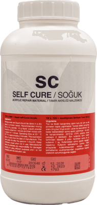 SC Self Cure Soğuk Tamir Akriliği 450gr. Pembe - Imicryl