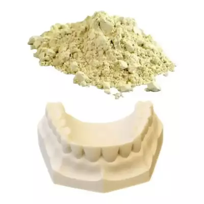  Sert Alçı Sarı 1kg. - 2