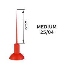 Sonic İrrigatör Tips Medium Kırmızı 20'li - 3