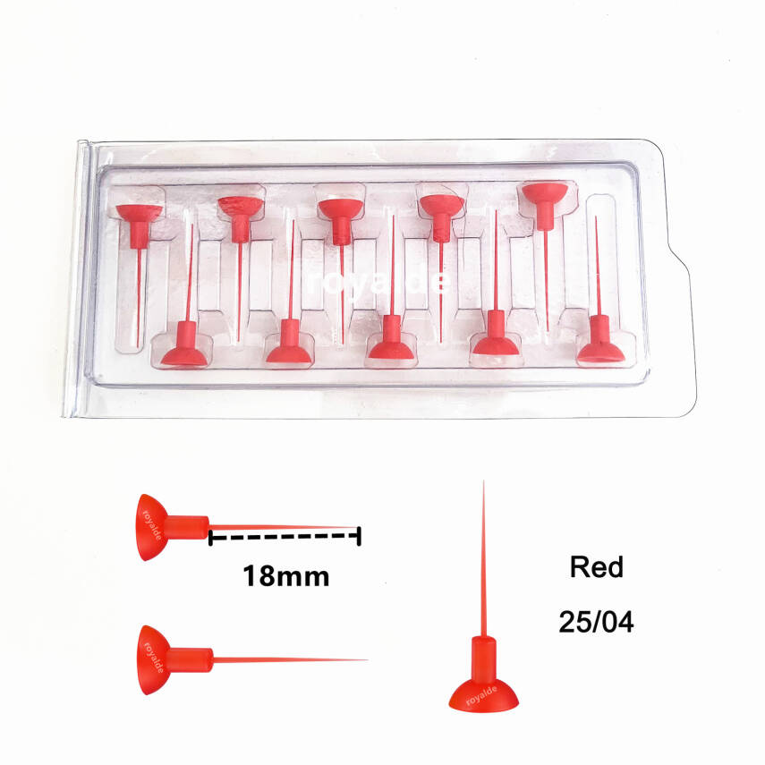 Sonic İrrigatör Tips Medium Kırmızı 20'li - 2