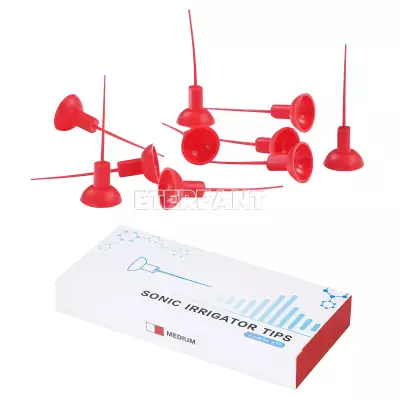 Sonic İrrigatör Tips Medium Kırmızı 20'li - 1