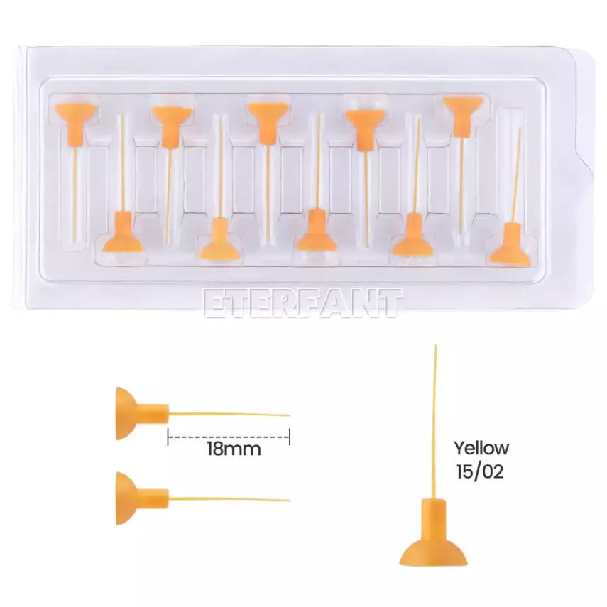 Sonic İrrigatör Tips Small Sarı 20'li - 2