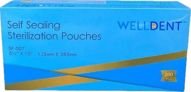  Sterilizasyon İçin Kendiliğinden Yapışkanlı Otoklav Poşeti 200'lü - 1
