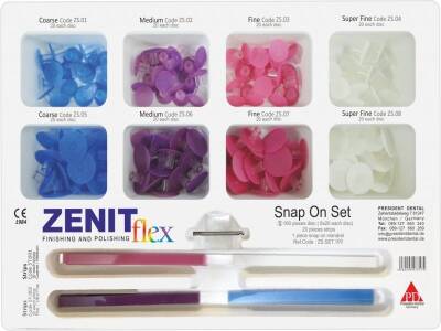 Zenit Flex Snap On Bitirme Ve Cila Seti - President Dental