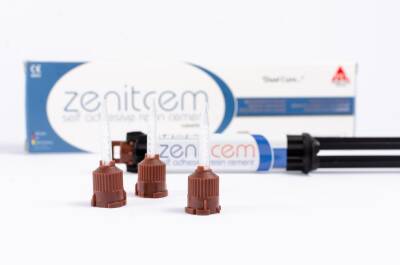 Zenitcem Self Adeziv Rezin Siman Refil Dual Cure 9,6gr. - 2