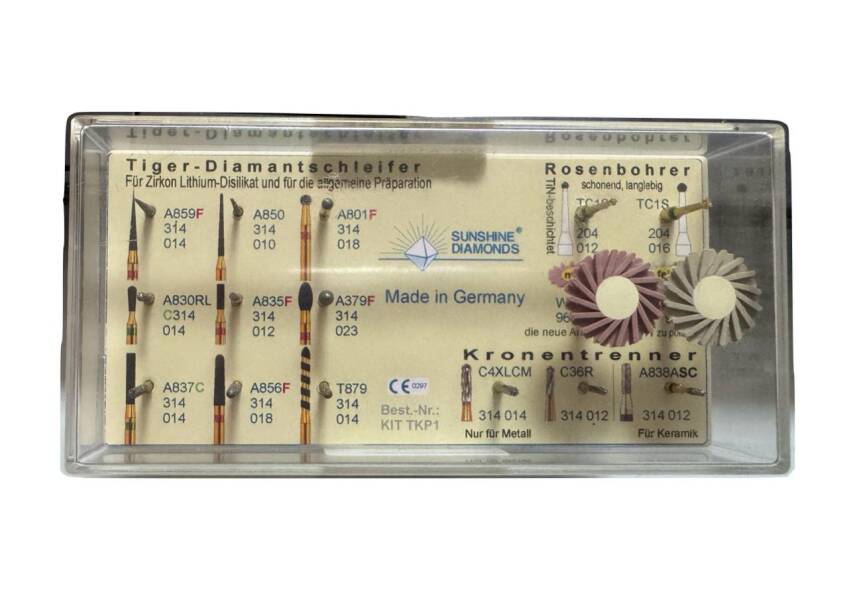 Zirkonyum Genel Hazırlık Seti - 1